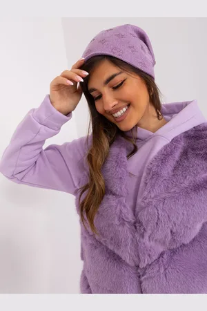 Wool Fashion Italia Cap-AT-CZ-2325.85-Light Purple