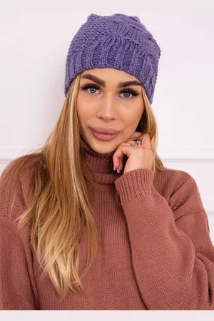 Kesi Fleecová čepice Carolina K243 fialová