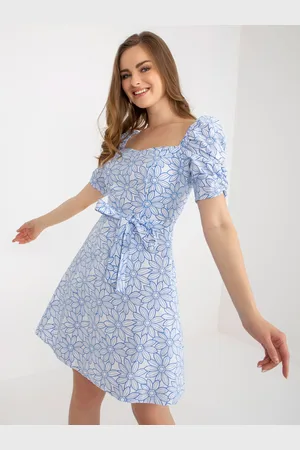 LAKERTA Dress-LK-SK-509002.03P-white-blue
