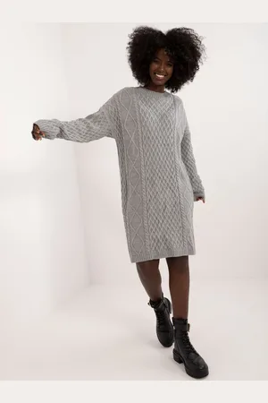 BADU Dress-BA-SK-0528.45-grey