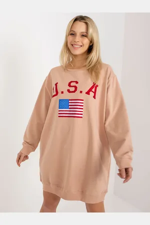 Vikki Vi Sweatshirt-VI-BL-3192.23P-dark beige