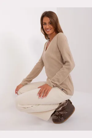 Eight2Nine Sweater-D93110W90652B3VEN-dark beige