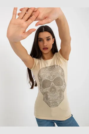 Lily&rose T-shirt-EM-TS-HS-21-532.22P-beige
