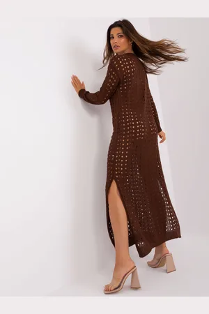 BADU Dress-BA-SK-9010.33P-dark brown