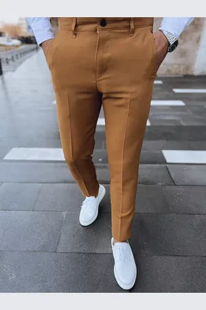 D-Street Pánské kalhoty chinos Barva kamelová