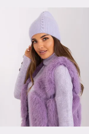 Wool Fashion Italia Cap-AT-CZ-2328.11P-Light Purple