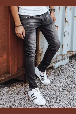 D-Street Černé pánské džíny regular fit