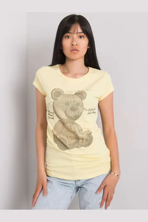 Ex moda T-shirt-EM-TS-ES-21-531.14-light yellow