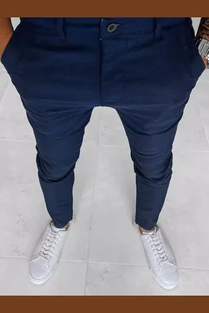 D-Street Pánské kalhoty chinos Barva tmavě