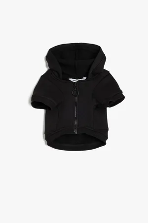 Koton Hooded Zippered Dog Sweatshirt