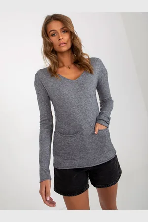 COCO ANGELO Sweater-VI-SW-20282.32-dark grey
