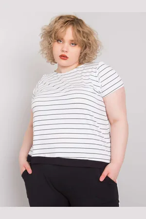 BASIC FEEL GOOD Blouse-RV-BZ-6631.07-white-black