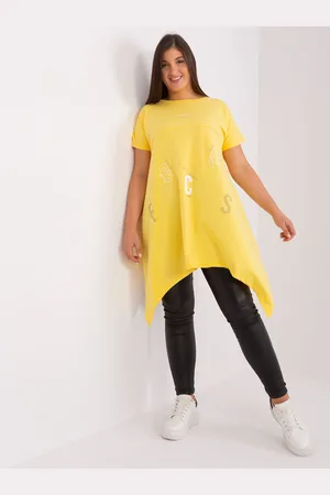 RELEVANCE Tunic-RV-TU-7869.09P-Yellow