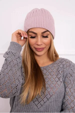 Kesi Tenká čepice Veronica K249 pudrově růžová