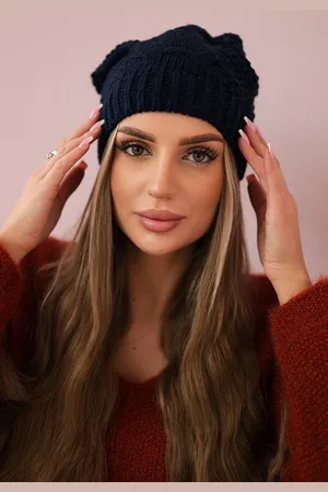 Kesi Fleecová čepice Sandra K210 navy blue