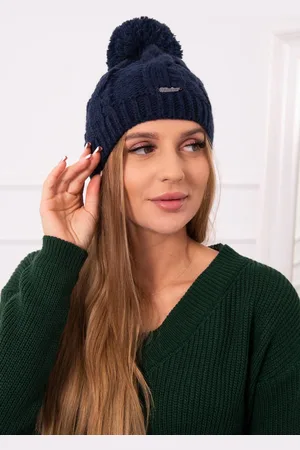 Kesi Fleecová čepice Stefania K278 navy blue