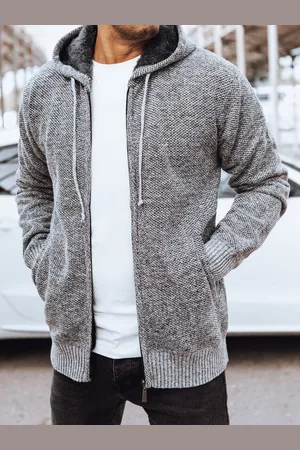 D-Street Pánský svetr cardigan Barva světle