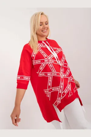 RELEVANCE Tunic-RV-TU-7598.94-Red