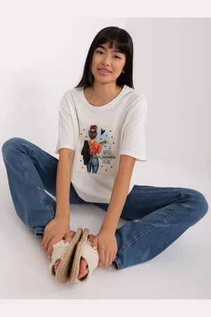 LAKERTA T-shirt-LK-TS-509353.25P-ecru