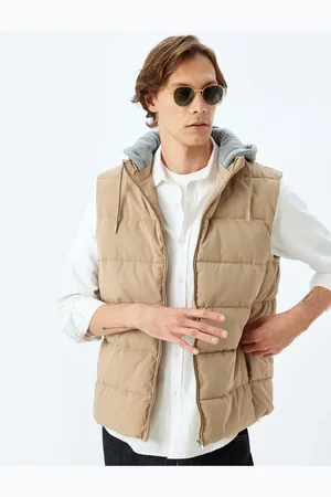 Koton Puffer Vest Slim Fit Zippered