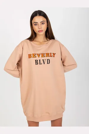 Vikki Vi Sweatshirt-VI-BL-3075.64P-dark beige