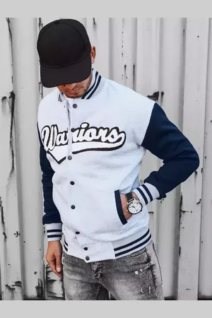 D-Street Pánská mikina na zip šedá barva