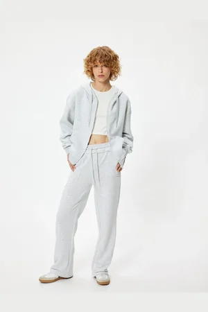 Koton Oversize Hooded Kangaroo Pocket Sweatshirt