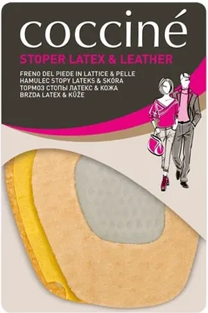 Coccine Leather Brake Foot Heel