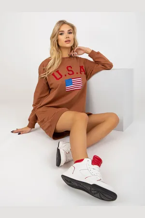 Vikki Vi Sweatshirt-VI-BL-3192.23P-light brown