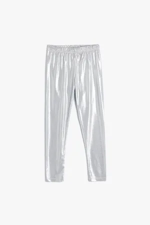 Koton Shiny Leggings Elastic Waist