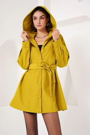 Bigdart 5934 Hooded Trench Coat - Oil Green