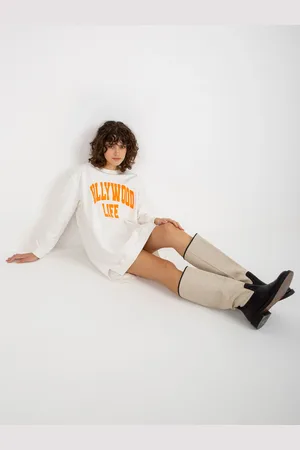 Vikki Vi Sweatshirt-VI-BL-3102.01P-ecru