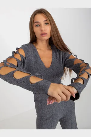 COCO ANGELO Sweater-VI-SW-20253.29-dark gray