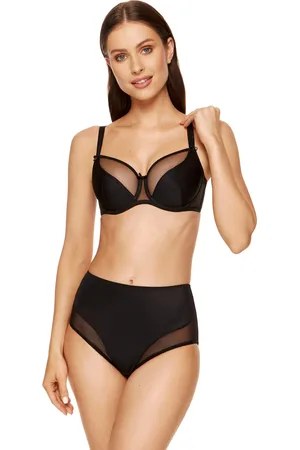 Gorteks Zara smooth soft bra black