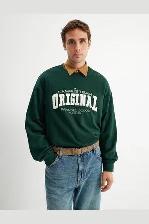 Koton College Printed Sweatshirt Crew Neck Long Sleeve