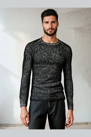 D-Street Sweter męski czarny