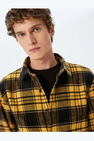Koton Long Sleeve Plaid Lumberjack Shirt