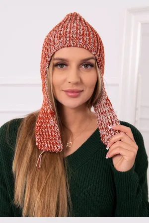 Kesi Dámská klapka na uši Jana K314 červená