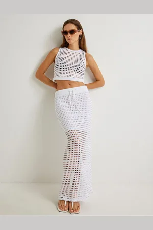 Koton X Şahika Ercümen - Crochet Long Skirt Half Lined