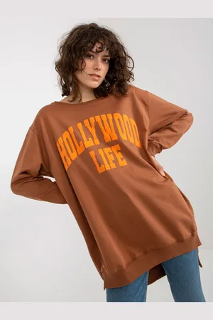 Vikki Vi Sweatshirt-VI-BL-3102.01P-light brown