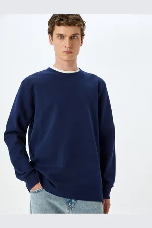 Koton Crew Neck Cotton Basic Sweatshirt