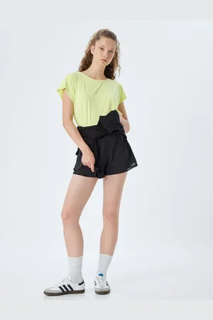 Koton Oversize Sports T-Shirt Basic Crew Neck Short Sleeve