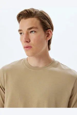 Koton Basic T-Shirt Crew Neck Short Sleeve Cotton