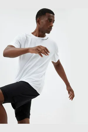 Koton Sports T-Shirt Slogan Printed Short Sleeve Crew Neck