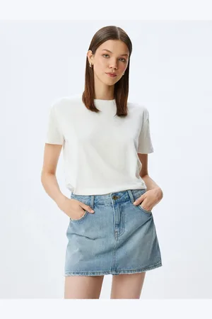 Koton Basic Crew Neck Short Sleeve Cotton T-Shirt