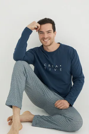 Trendyol Anthracite Knitted Pajama Set