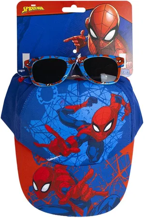 SPIDERMAN CAP SET OF SUNGLASSES