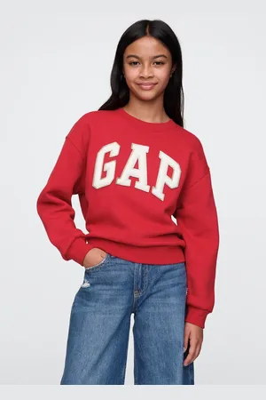 GAP Dětská oversize mikina s logem - Holky