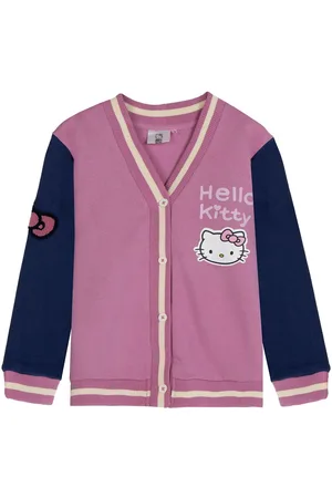 Hello Kitty JACKET COTTON BRUSHED BASEBALL