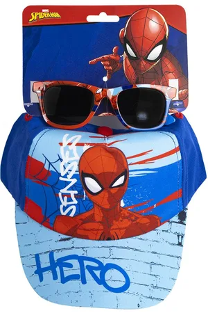 SPIDERMAN CAP SET OF SUNGLASSES